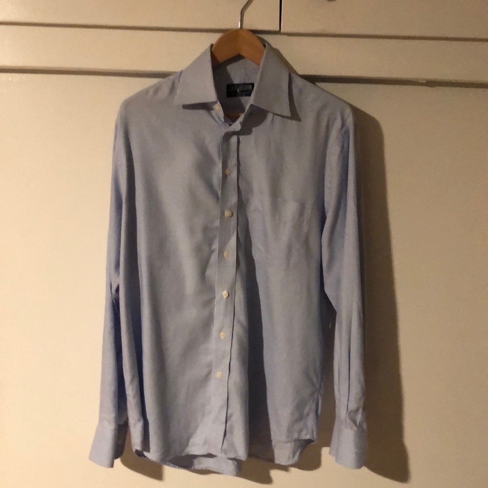 Checkered dress shirt